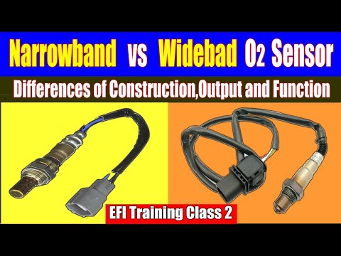 Narrowband o2 sensor vs Wideband o2 sensor|Difference betwen narrow band and wide band oxygen sensor
