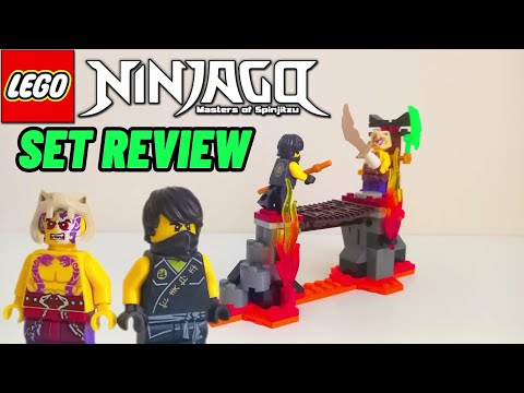 LEGO Ninjago Lava Falls Set Review! (70753)