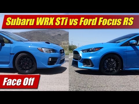Face Off: Subaru WRX STi vs Ford Focus RS