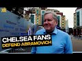 Chelsea fans defend Roman Abramovich despite links to Vladimir Putin