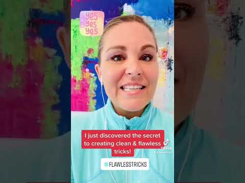 I just discovered the best secret to getting clean and flawless Acro tricks! #shorts