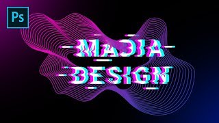 포토샵에서 텍스트 효과를 만드는 방법