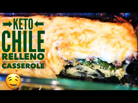 Chile Relleno Caserole/low carb/Keto friendly. How to make