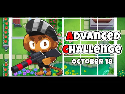 BTD 6 - Advanced Challenge: New Map new challenge