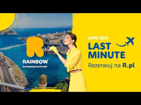 LATO 2021 LAST MINUTE! Leć na wakacje z Rainbow!