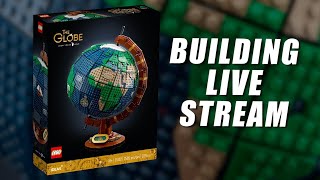 LIVE: Building LEGO Globe Set with Martin Harris (BrickSnaps) by Beyond the Brick