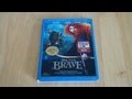Disney Pixar Brave Blu Ray DVD Unboxing Review