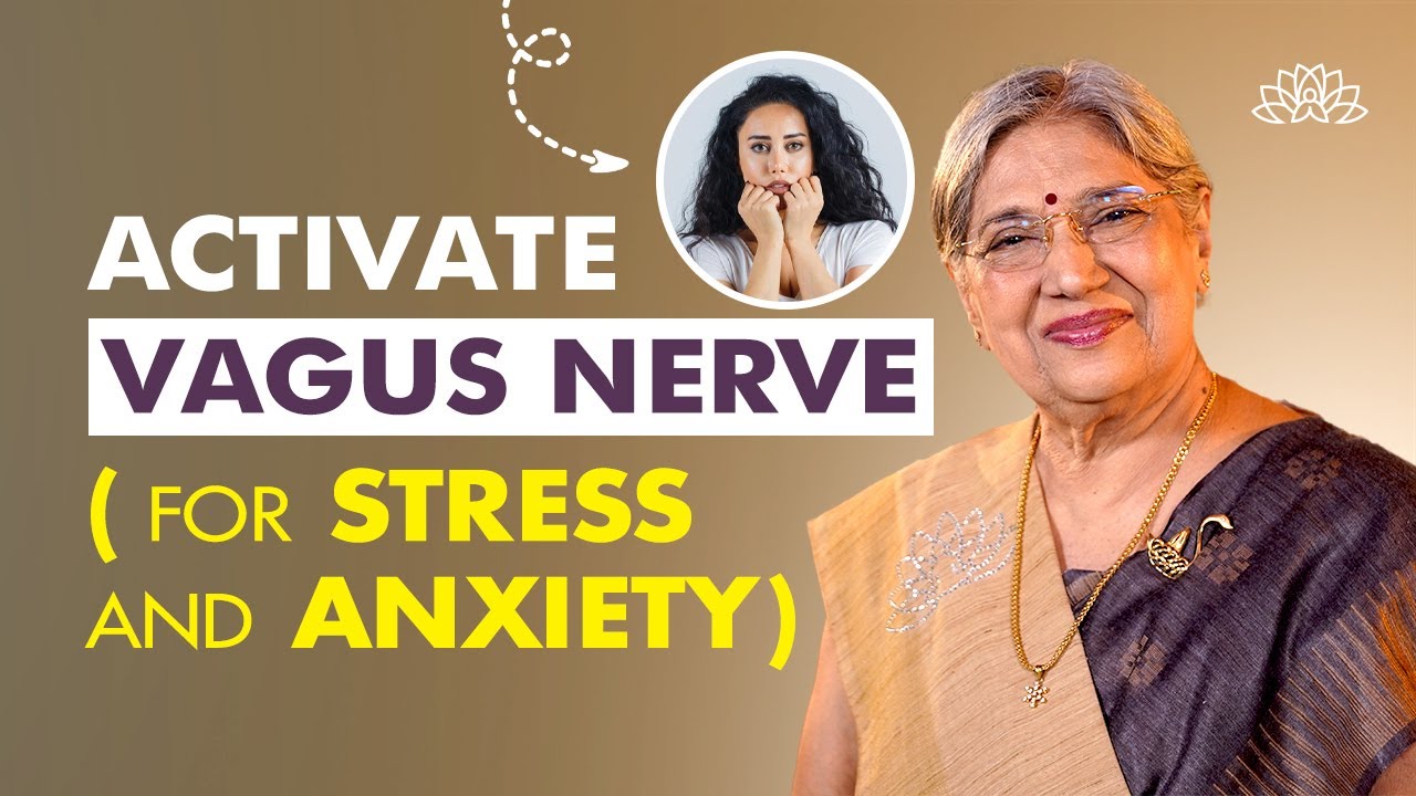 Stimulate & Activate Vagus Nerve with these 5 Powerful Yogic Techniques | Reduce Anxiety & Stress
