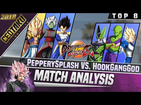 DBFZ Match Analysis: CEOtaku 2018 Top 8 - PepperySplash vs. HookGangGod