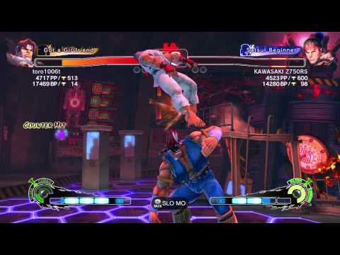 SSFIVAE:  T.Hawk (toro1006t) vs. Ryu (KAWASAKI Z750RS)  HD