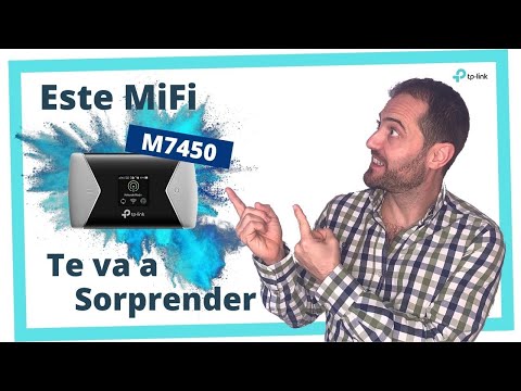 Maršrutizatorius TP-Link 300Mbps LTE-Advanced mobilusis „Wi-Fi“ M7450 video