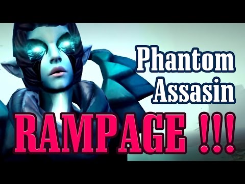 Dota2 Phantom Assassin Rampage_Highlight