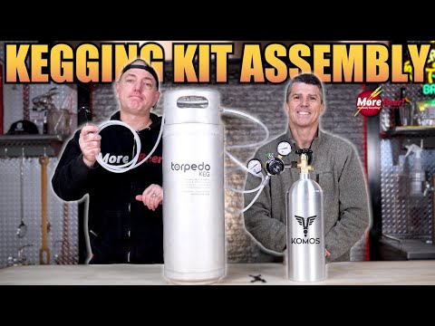 Move from BOTTLING to KEGGING with Ease | How to Assemble a KOMOS Kegging Kit! | MoreBeer!