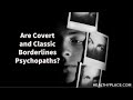 Psychopathic, Covert Borderlines (Literature Review)