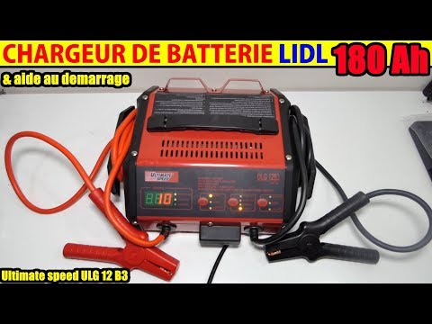 Lidl Kfz-Ladegerät mit Starthilfefunktion ultimate speed ULG 12 B3