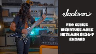 Video thumbnail for Jackson Pro Series Signature Mark Heylmun RR24-7 Rhoads Demo by Safe Haven Music