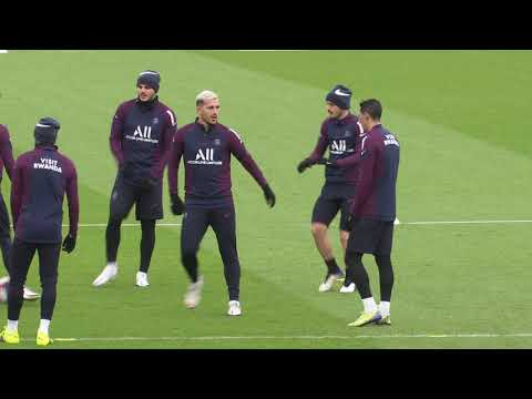 ENTRAINEMENT VEILLE DE PSG - MONTPELLIER