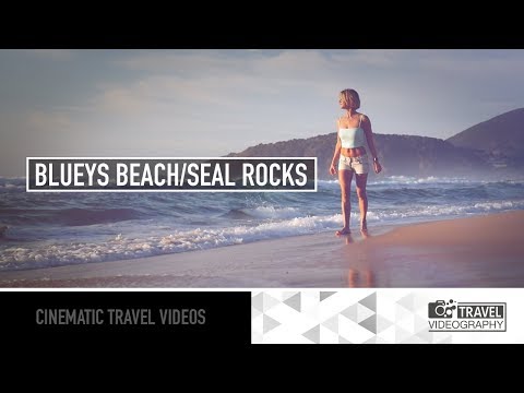 Blueys Beach Seal Rocks |  Cinematic travel video | G7 + Zhiyun Crane