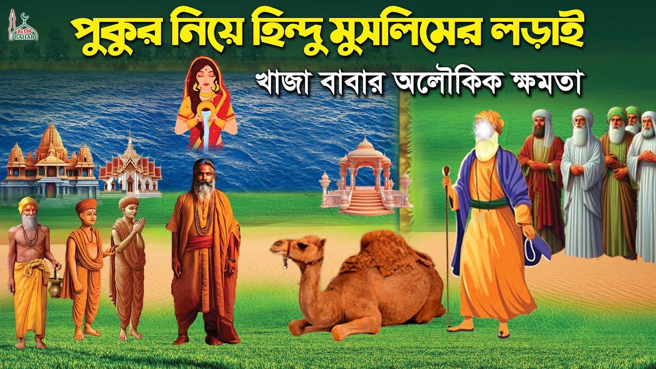 খাজা মঈনুদ্দিন চিশতী (রহঃ) এর কারামত দেখে ৯০ লাখ হিন্দু মুসলিম হয়েছিল khaja baba l Alor Bahar