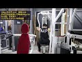 #ベンチプレス 200kg5回からの効かせる系で胸、肩、僧帽、広背、二頭、腹、四頭、大臀を低重量で力まず対象部位のみを動かす。体重93.3kg。松山筋トレ道場トレーニングの参考に　11/27㈮