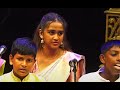 Ladishana performing at KalaiSangamam Musical Concert at Cultural Hall in Jaffna.
