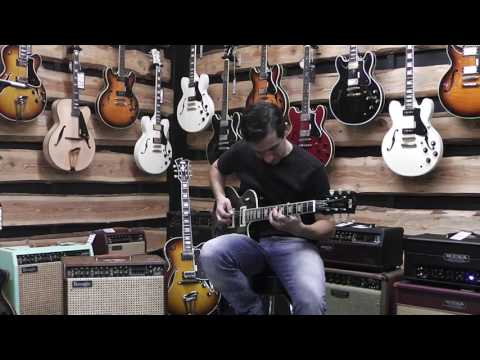 FGN Guitars Neo Classic LS 20 Limited Flamed Transparent Black von Rockland Music