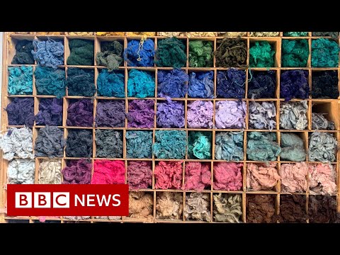 , title : 'Recycling fashion: The town turning waste into clothes- BBC News'