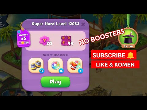 GARDENSCAPES SUPER HARD LEVEL 12053 NO BOOSTERS | MARI MAIN BERSAMA