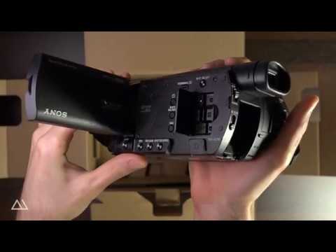 Sony FDR AX700 unboxing - English - HD 50fps