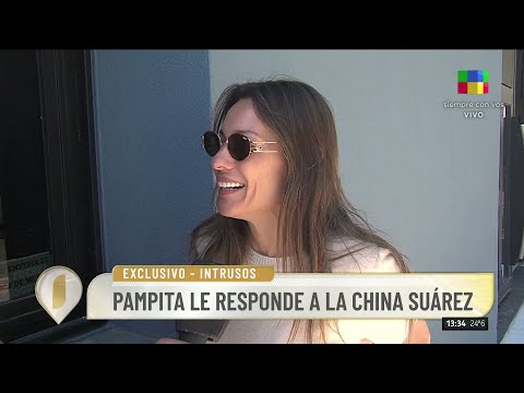 💥 PAMPITA LE RESPONDE A "LA CHINA": "De mi parte siempre hubo respeto"