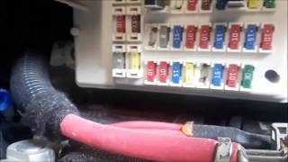 Cadillac CTS Fuse Box Locations