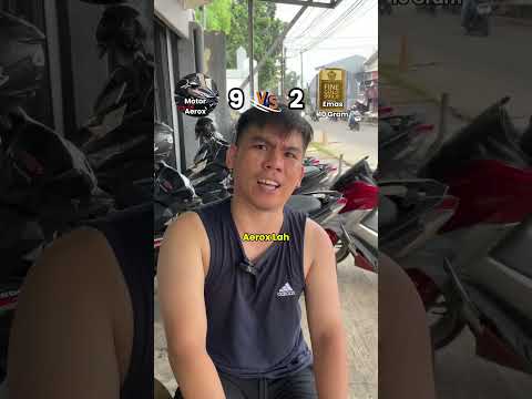 Motor Aerox VS Emas 10 Gram : Lebih Mahal Mana?