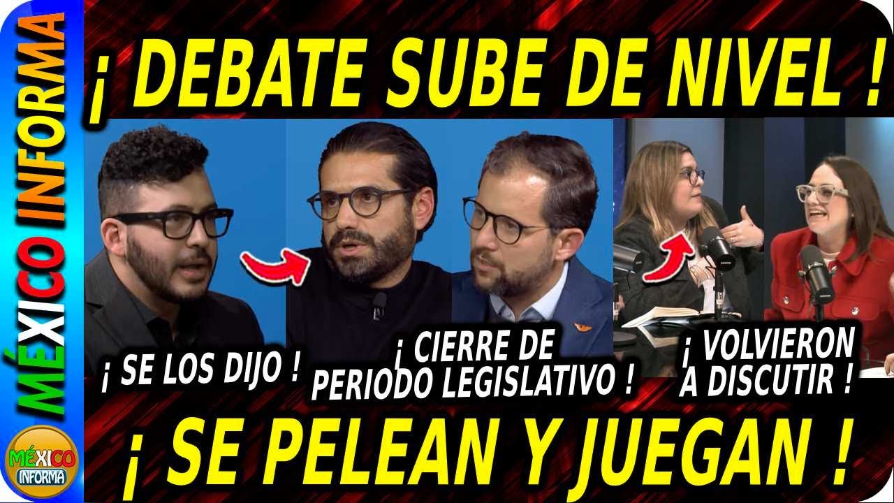 DEBATE LEGISLATIVO: ALGUNOS LEGISLADORES VAN A JUGAR O A PELEAR. PAPELÓN: VUELVEN A DISCUTIR.