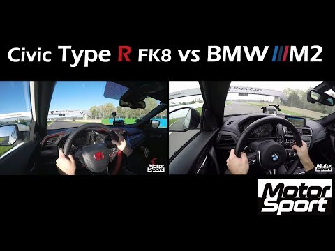 Honda Civic Type R FK8 vs BMW M2 - Magny-Cours GP (Motorsport)