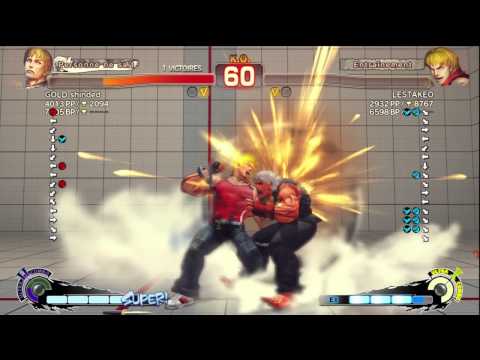 [SRPL-SSF4] Lestakeo (Ken) vs GOLD Shinded (Cody)