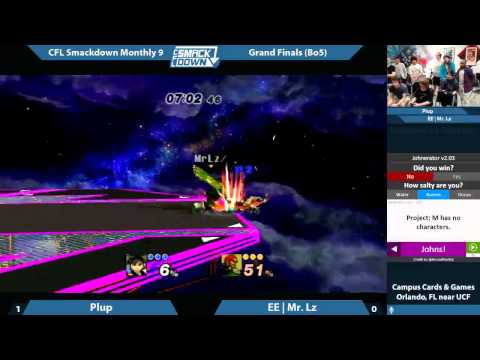 CFL Smackdown x9 P:M Grand Finals - Plup vs EE | Mr. Lz