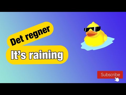 A Taste of Danish Weather | Hvis svane er det? (Whose swan is that?)