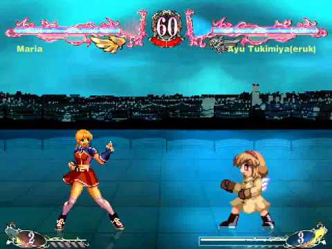 [M.U.G.E.N] Shinzaki Maria VS Tsukimiya Ayu