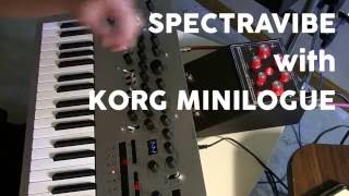 Video thumbnail for Spectravibe Korg Minilogue Demo by Endangered Audio Research Video