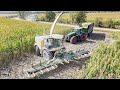 Krone BIG X 1180 Mit 14 Reihen Krone EasyCollect 1050 3 Bei Der Maisernte 2024