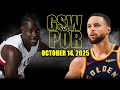 Golden State Warriors Vs Portland Trail Blazers Full Game Highlights October 14 2025 Preseason