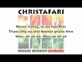 Christafari - "He Is Coming" Lyric Video (Available now on iTunes)