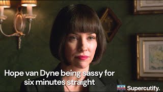 Hope van Dyne being sassy for 6 minutes straight
