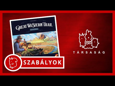 Great Western Trail (A Nagy Western Utazás) | Játékszabály - Társaság - Társasjáték Vlog