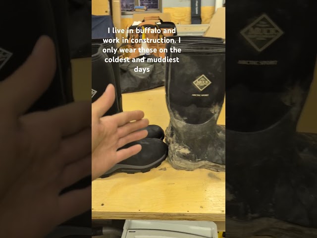 Vídeo relacionado con Muck Boots Arctic Ice Tall Agat Wellingtons para hombre, Black, 39.5 EU