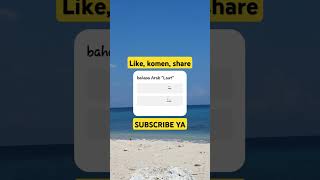 Download lagu Tebak bahasa Arab #kuis #shorts #Keluarga Nabaul mp3 Download lagu Tebak bahasa Arab #kuis #shorts #Keluarga Nabaul mp3