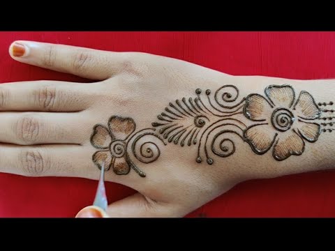 #shorts mehndi designs - mehndi designs for hands - easy mehndi designs - simple back hand mehndi