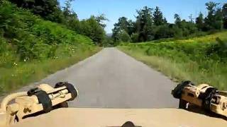 preview picture of video 'BMW R75 run - WWII Military side-car'