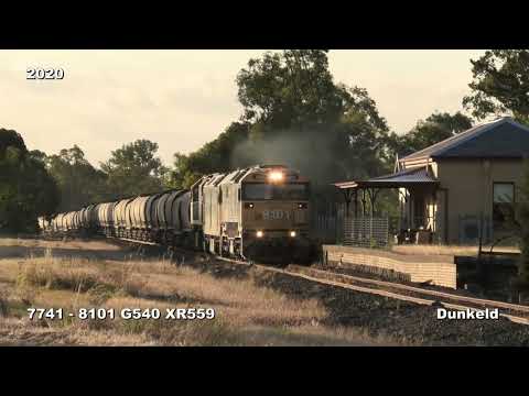 7741 - 8101 G540 XR559 Portland Branch line