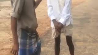 Old man fight in comedy